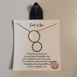 Gold Circle Necklace